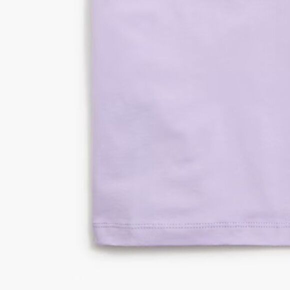 J. Crew Factory Cg033 Purple Embroidered flower graphic tee size M. NWT - Picture 5 of 12